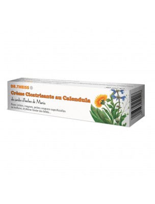 Image de Crème Cicatrisante au Calendula - Soin de la Peau 50 ml - Dr Theiss depuis Achetez les nouvelles tisanes arrivées à l'herboristerie Louis
