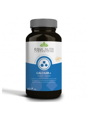 Image de Calcium + 500 mg - Ossature 60 gélules - Equi-Nutri depuis Commandez les produits Equi-Nutri à l'herboristerie Louis
