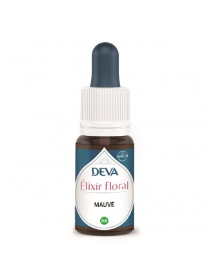 Image de Mauve Bio - Acceptation de soi et Ouverture sociale Elixir floral 15 ml - Deva depuis Achetez les produits Deva à l'herboristerie Louis (3)