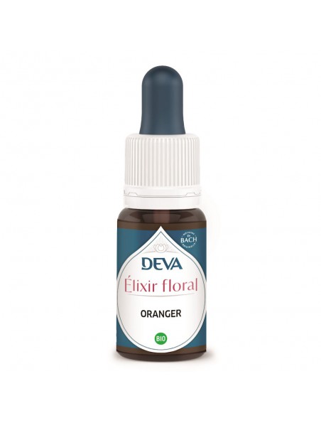 Achetez Oranger Bio - Lâcher-prise émotionnel Elixir floral 15 ml - Deva à l'herboristerie Louis Image principale de Oranger Bio - Lâcher-prise émotionnel Elixir floral 15 ml - Deva