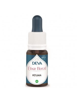 Image de Pétunia Bio - Clarté mentale et Enthousiasme Elixir floral 15 ml - Deva depuis Résultats de recherche pour "L'Aromathérapie"