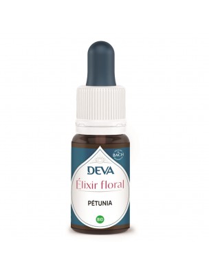 Image de Pétunia Bio - Clarté mentale et Enthousiasme Elixir floral 15 ml - Deva depuis Résultats de recherche pour "15 ml brown gla"