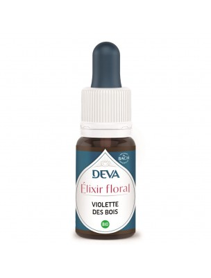 Image 70315 supplémentaire pour Violette des Bois Bio - Sensibilité épanouie Elixir floral 15 ml - Deva