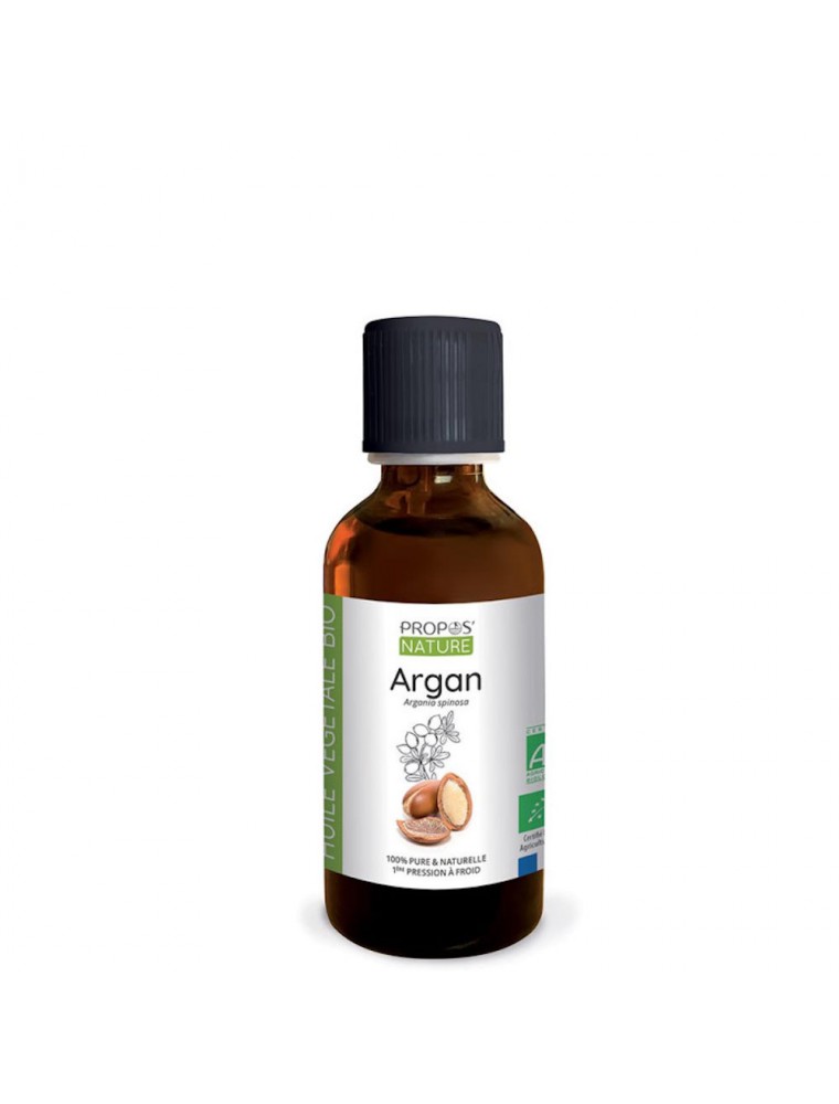 Image principale de la modale pour Argan Bio - Huile végétale d'Argania spinosa 50 ml - Propos Nature