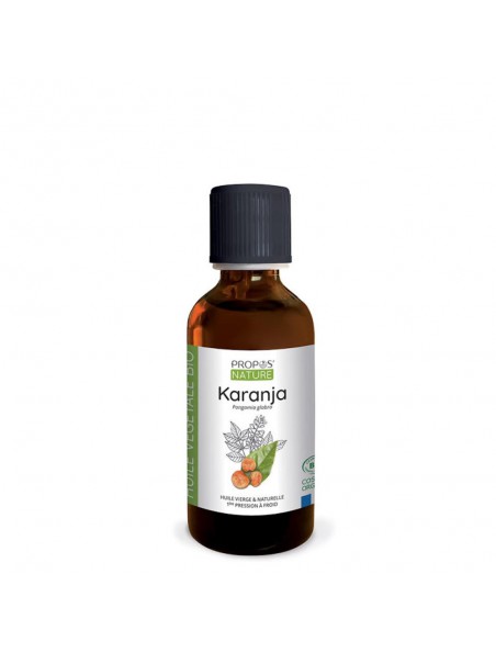 Image principale de Karanja Bio - Huile végétale de Pangamia glabra 50 ml - Propos Nature