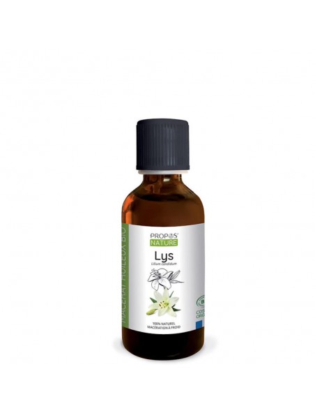 Image principale de Lys Bio - Macérât huileux de Lilium candidum 50 ml - Propos Nature