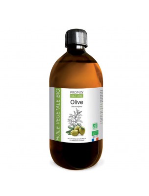 Image 70360 supplémentaire pour Olive Bio - Huile végétale d'Olea europaea 500 ml - Propos Nature