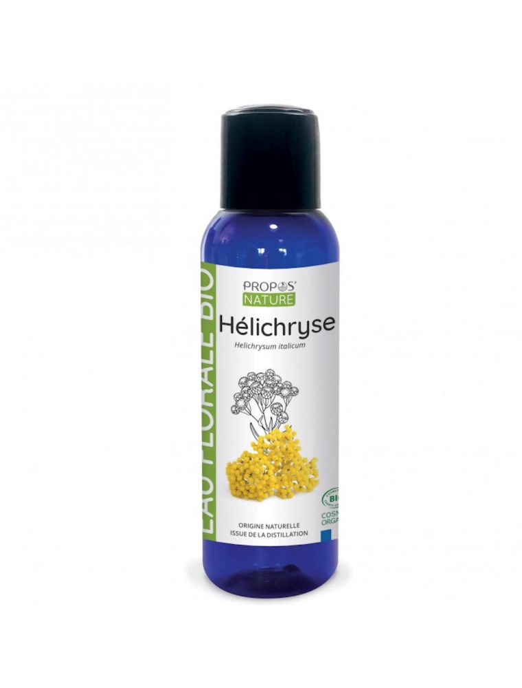 Image principale de la modale pour Helichryse italienne Bio - Hydrolat d'Helichrysum italicum 100 ml - Propos Nature