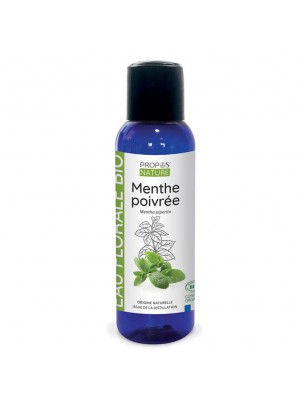 Image de Menthe poivrée Bio - Hydrolat de Mentha piperita 100 ml - Propos Nature via Propos Nature - Roll-on Tête et Tempes Bio 5 ml