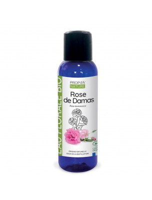 Image de Rose de Damas Bio - Hydrolat de Rosa damascena 100 ml - Propos Nature depuis louis-herboristerie