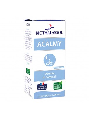 Image de Acalmy - Détente et Sommeil 60 comprimés - Biothalassol depuis Biothalassol