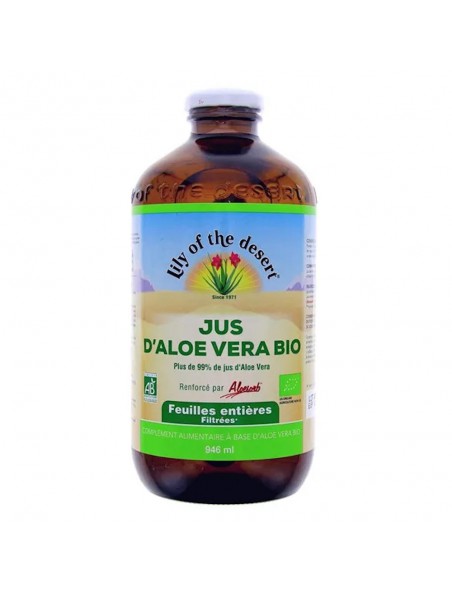Image principale de Aloé vera Bio - Jus à boire 946 ml - Lily of the Desert