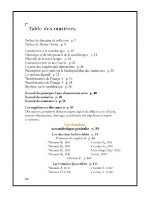 Image 7050 supplémentaire pour La Nutrithérapie - Médecine des suppléments alimentaires 288 pages - Roseline Gagnon