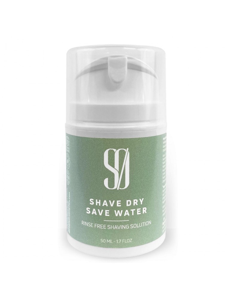 Image principale de la modale pour Shave Dry Save Water Bio - Crème à Raser 50 ml - Socosmetica