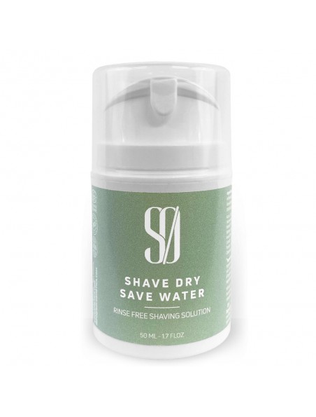 Image principale de Shave Dry Save Water Bio - Crème à Raser 50 ml - Socosmetica