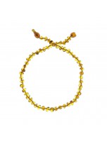 Image de Collier d'Ambre Enfant - Honey 33 cm - Baltic Way depuis Colliers d'Ambre pour enfants : soulagez les dents de Bébé