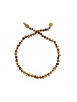 Image de Collier d'Ambre Enfant - Cognac 33 cm - Baltic Way depuis Colliers d'Ambre pour enfants : soulagez les dents de Bébé
