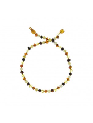 Image de Collier d'Ambre Enfant -  Mix 33 cm - Baltic Way depuis Bracelet d'Ambre Enfant - Mix 13 cm - Baltic Way