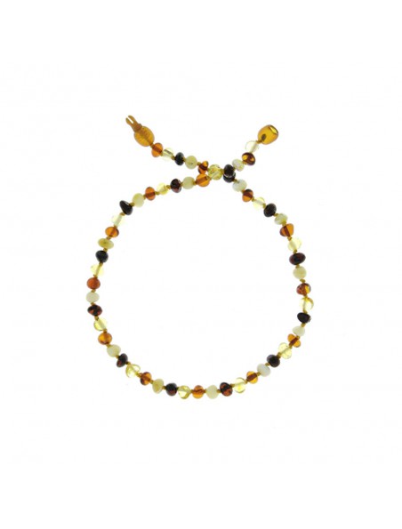 Achetez Collier d'Ambre Enfant - Mix 33 cm - Baltic Way à l'herboristerie Louis Image principale de Collier d'Ambre Enfant - Mix 33 cm - Baltic Way
