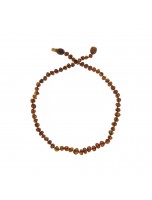 Image de Collier d'Ambre Enfant -  Cognac Non Poli 33 cm - Baltic Way depuis Colliers d'Ambre pour enfants : soulagez les dents de Bébé