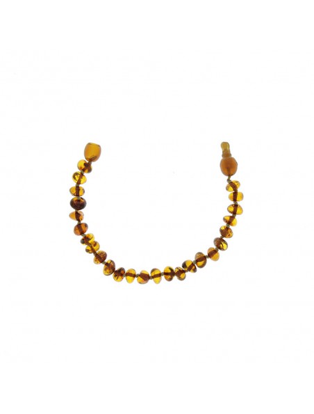 Image principale de Bracelet d'Ambre Enfant -  Cognac 13 cm - Baltic Way