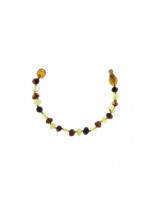 Image de Bracelet d'Ambre Enfant -  Mix 13 cm - Baltic Way depuis Colliers d'Ambre pour enfants : soulagez les dents de Bébé