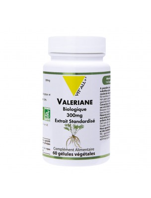 Image de Valériane 300mg Bio - Relaxation 60 gélules végétales - Vit'all+ depuis Achetez les produits Vit'All + à l'herboristerie Louis (3)