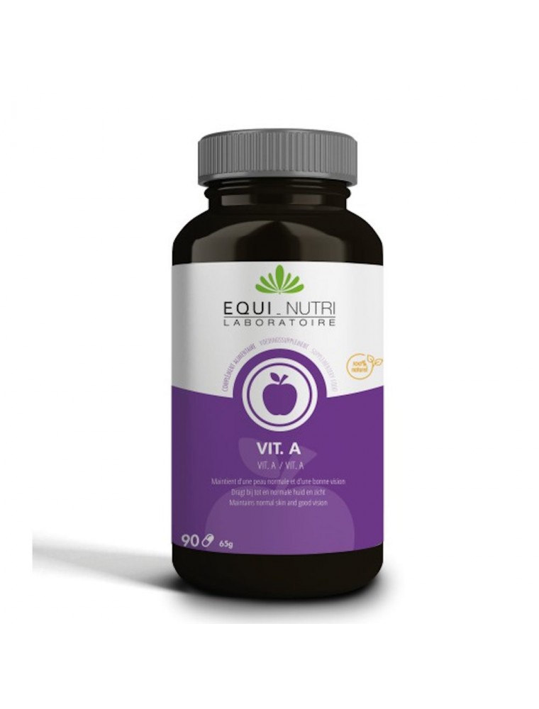 Image principale de la modale pour Vitamine A 48 mg - Antioxydant 90 gélules - Equi-Nutri