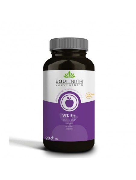 Achetez Vitamine E 20 mg - Antioxydant 90 gélules - Equi-Nutri à l'herboristerie Louis Image principale de Vitamine E 20 mg - Antioxydant 90 gélules - Equi-Nutri