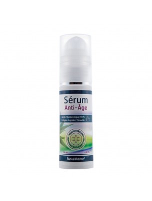 Image de Sérum Anti-Âge - Soin du Visage 30 ml - Bioveillance depuis Achetez les produits Bioveillance à l'herboristerie Louis