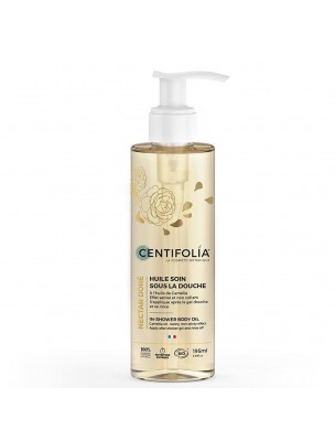 Image de Huile de Soin Sous la Douche Bio - Soin du Corps 195 ml - Centifolia depuis Commandez les produits Centifolia à l'herboristerie Louis