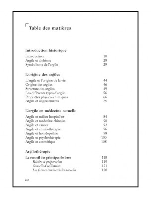 Image 7064 supplémentaire pour L'Argile, Médecine Ancestrale - 256 pages - Philippe Andrianne