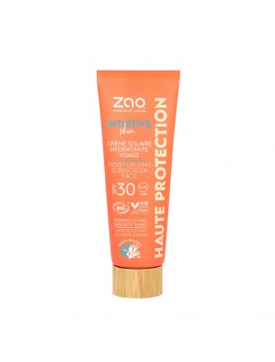 Image de Crème Solaire Hydratante SPF 30 Bio - Soin du visage 50 ml - Zao Make-up depuis louis-herboristerie