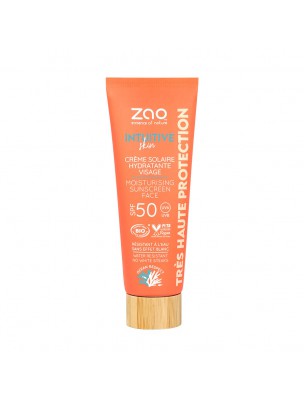 Image de Crème Solaire Hydratante SPF 50 Bio - Soin du visage 50 ml - Zao Make-up depuis louis-herboristerie
