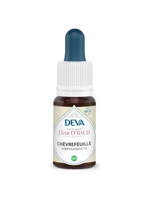 Image de Chèvrefeuille Bio - Vivre au présent Élixir Floral de Bach 15 ml - Deva depuis louis-herboristerie