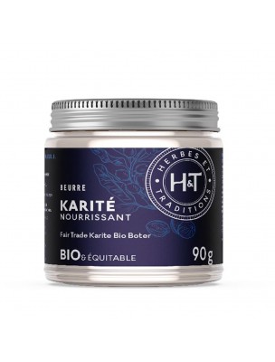 Image de Beurre de Karité (Amande) Bio - Huile végétale de Butyrospermum parkii 90g - Herbes et Traditions depuis Achetez les produits Herbes et Traditions à l'herboristerie Louis