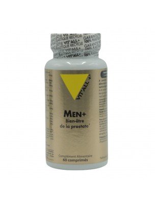 Image de Men Plus - Confort urinaire 60 comprimés - Vit'all+ depuis Achetez les produits Vit'All + à l'herboristerie Louis (3)