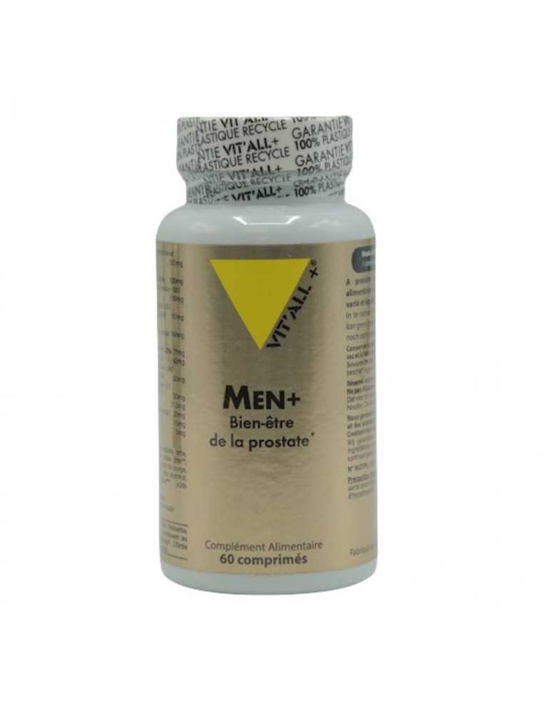 Image principale de la modale pour Men Plus - Confort urinaire 60 comprimés - Vit'all+