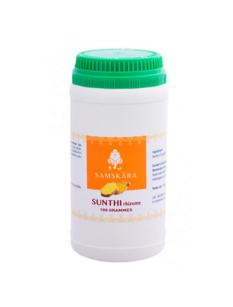 Image principale de la modale pour Sunthi rhizome poudre - Digestion 100g - Samskara