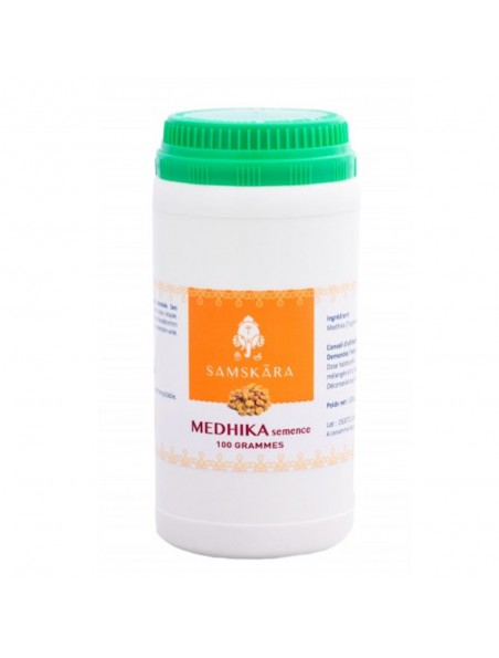 Achetez Medhika semence poudre - Digestion 100g - Samskara à l'herboristerie Louis Image principale de Medhika semence poudre - Digestion 100g - Samskara