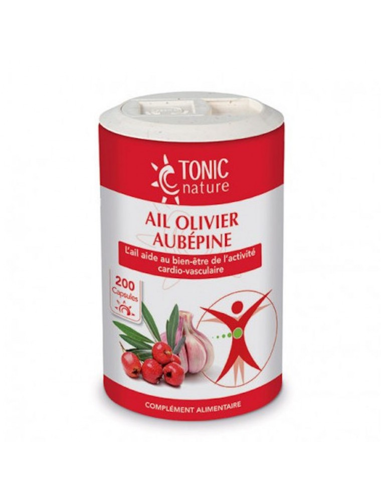 Image principale de la modale pour Ail Olivier Aubépine - Circulation 120 capsules - Tonic Nature