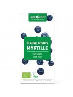 Image de Myrtille Bio - Vision et transit 120 capsules - Purasana depuis Plantes en gélules - Achat en ligne | PhytoZwell (6)