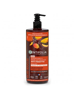 Image de Shampooing Démêlant Boucles Anti-Frisottis Bio - Cheveux Bouclés, Frisés et Crépus 500 ml - Centifolia depuis Gel-Crème Définisseur de Boucles Bio - 150 ml - Centifolia