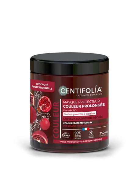Image principale de Masque Protecteur Couleur Prolongée Bio - Cheveux Colorés ou Méchés 250 ml - Centifolia