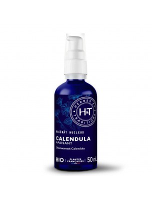 Image de Calendula Bio - Macérât huileux de Calendula Officinalis 50 ml - Herbes et Traditions depuis Achetez les produits Herbes et Traditions à l'herboristerie Louis