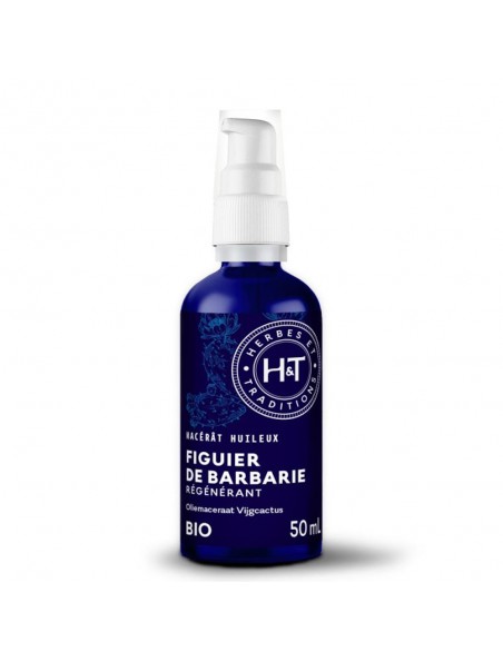 Image principale de Figuier de Barbarie Bio - Macérât huileux d'Opuntia ficus indica 50 ml - Herbes et Traditions