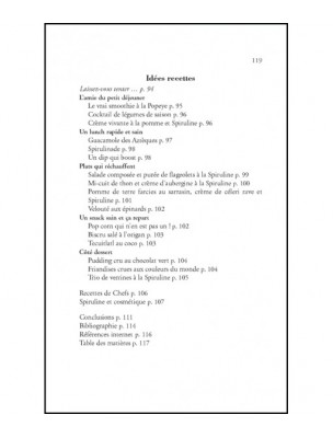 Image 7089 supplémentaire pour Avec de la Spiruline - Source d'éléments nutritifs 120 pages - Nicolas Ottart