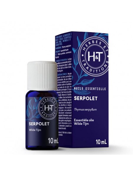 Image principale de Serpolet - Huile essentielle de Thymus serpyllum 10 ml - Herbes et Traditions