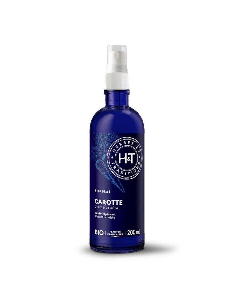 Image principale de la modale pour Carotte Bio - Hydrolat de Daucus carota 200 ml - Herbes et Traditions