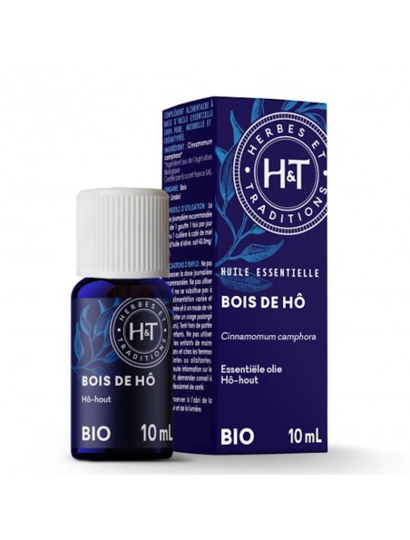 Image principale de Bois de Hô Bio - Huile essentielle de Cinnamomum Camphora 10 ml - Herbes et Traditions